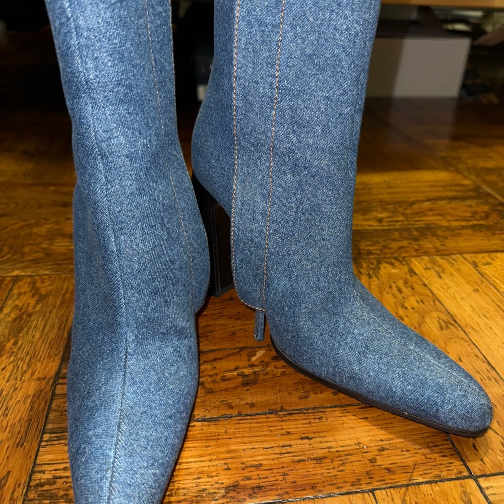 Balenciaga Blue Ankle Boots - Picture 4 of 4